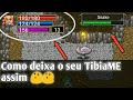 Como coloca ( porcentagem de HP& MANA ) no tibiame, bem explicado