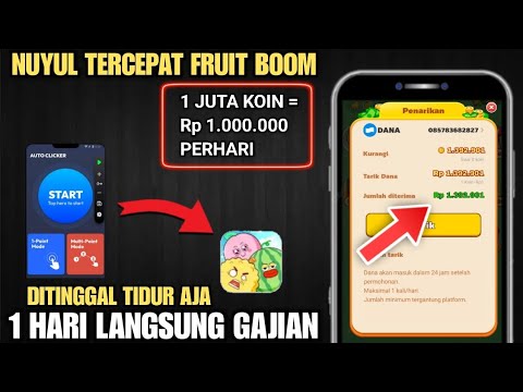 Flood balance !! Nuyul Latest Fruit Boom Automatic Game Flood balance !! Nuyul Latest Fruit Boom Automatic Game
