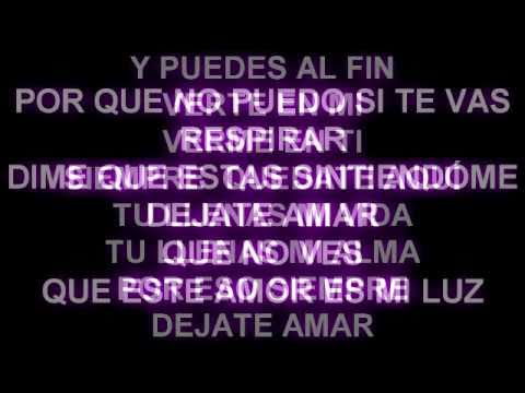 VIDEO SOLO DEJATE AMAR KALIMBA video solo dejate amar kalimba:
