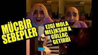 4 Mayıs Mücbir Sebepler | Ezgi Mola'nın Melikşah'a Canlo Yayında Güllaç Getirmes