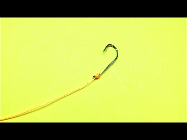 Как привязать крючок к леске | best fishing knots