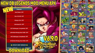 Dragon Ball Legends V6.9.0 Mod Menu Apk 14 Stars Characters & Zenkai 7 Db Legends Hack