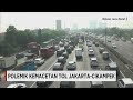 Polemik Kemacetan Tol Jakarta - Cikampek