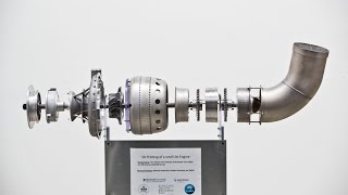 3D Printing of a small Jet Engine