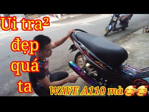 XE WAVE A110 ĐỘ KIỂNG ĐẸP NHẤT 2021