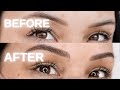 Eyebrow NANOBLADING BEFORE and AFTER | NEW eyebrow microblade | Emma Cole
