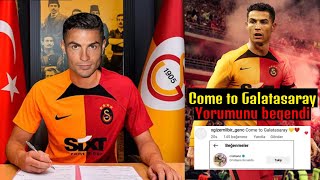 Cristiano Ronaldo Galatasaray'a mı Transfer Oluyor?
