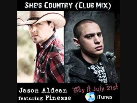 Shes Country Club Mix (Jason Aldean Ft. Finesse) With Lyrics
