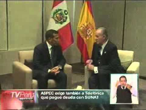 Tv Peru 30.10.11 - Aspec Rechaza la Renovación de Telefonica con el Estado