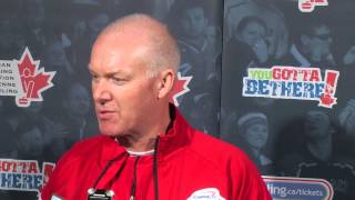 Draw 9 Media Scrum - 2012 Capital One Canada Cup