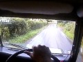 land rover series III 88in diesel 7 seat for sale in action.AVI