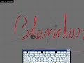 Blender - How to create a 3d Signature