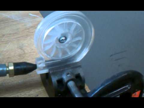 Home built steam turbine model Home built steam turbine model