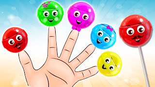 Lollipop Finger Family Song + Many More Nursery Rhymes & Kids Songs By Hooplakidz