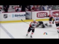 Sullivan 2nd goal. Crosby hit. Philadelphia Flyers vs Pittsburgh Penguins 1 April 2012. NHL Hockey