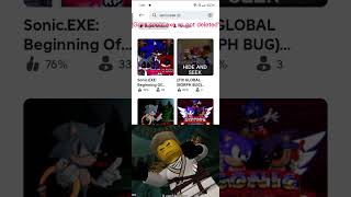 Bad News Sonic.exe Rp Got Deleted I Think .Exe