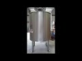 LEE Sanitary Jacketed 316 Stainless Steel Double Motion Mix Tank/Kettle