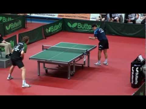 Table tennis. Vasily Lakeev - Alexey Smirnov 28.04.2012