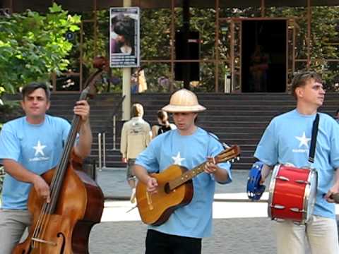 Simferopol, street musik, on Simferopol's 226 th anniversary