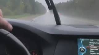 Bmw Araba Snapleri, Araç içi snapler Yağmurlu Hava