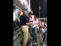 Miami Heat Fan Ejected from Cleveland Indians Game Pt. 1