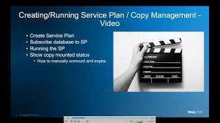 Dell Emc Appsync 4.0 - Creating And Running Service Plan And Copy Management