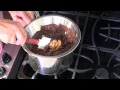 Chocolate Peanut Butter Mousse w/ Popcorn Ice Cream – Bruno Albouze – THE REAL DEAL