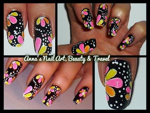 VIDEOS DE BRIGHT FLOWER NAIL ART DESIGN TUTORIAL VIDEOS DE BRIGHT FLOWER NAIL ART DESIGN TUTORIAL