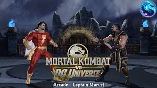 Mortal Kombat Vs Dc Universe - Arcade Captain Marvel