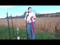 How to use a fence post puller