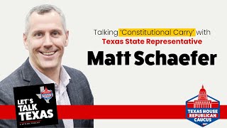 Let's Talk Texas - #011 - Constitutional Carry passes in the Texas House
