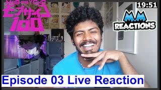 Mob vs Dimple - Mob Psycho 100 Anime Episode 03 Live Reaction