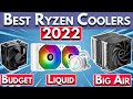 Best Ryzen 5000 Cooler 2022 - Best Cooler for Ryzen 5600, 5600x, 5800X3D & More