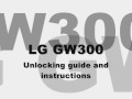 Foto pequena How to Unlock LG Gossip GW300 Xenon GR500 from Fido Rogers, free the GSM network SIM code