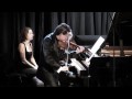 Julian Rachlin plays Lera Auerbach Sonata for Violin and Piano No. 3 - Part 1