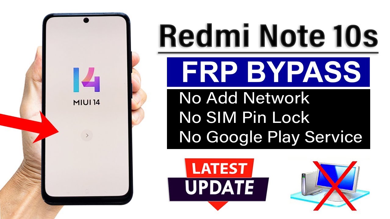 Redmi Note 10s : Google/ FRP Bypass (without pc) MIUI 14 Redmi Note 10s : Google/ FRP Bypass (without pc) MIUI 14