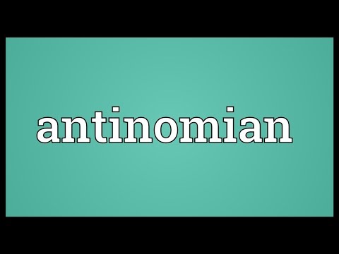 Header of antinomian