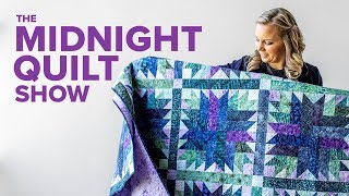 Fabric Flower Arranging with Bouquet Quilt Pattern | S7E8 Midnight Quilt Show with Angela Walters