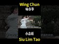 Woman Wing Chun Siu Lim Tao in 1970 years movies