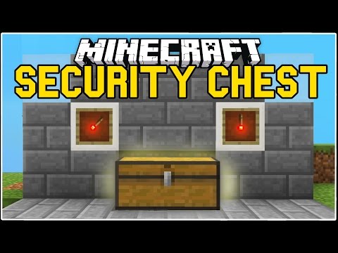 How To Make a Security Chest w/ Combination Lock in Minecraft
