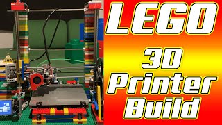 Lego 3D Printer Build - Maker Showcase