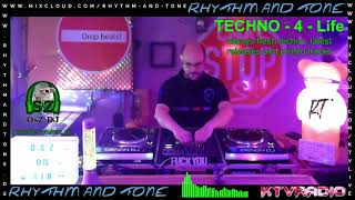 TECHNO-4-LIFE (OsZ live @ Rhythm and Tone) 2022-06-04 #techno #underground #dj