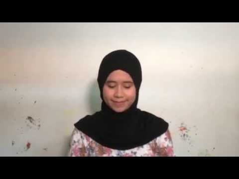 How to use one step instant hijab from vanilla www.vanillahijab.com.
