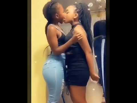 Lesbian public kiss