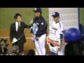 2014　3/28 開幕戦　　東京ヤクルトスワローズ　ライアン小川とルーキー西浦のヒーローインタビュー　現地映像