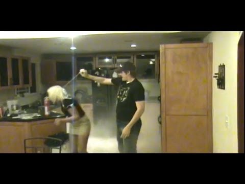 FireExtinguisher Down Mini Skirt Butt Hose Prank