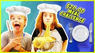 20 Meal Challenge Spaghetti Show-Down Sis-Vs-Sis Smellybellytv