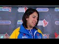 Media Scrum Gold Medal Game - 2014 Scotties Tournament of Hearts