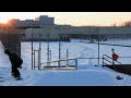 tfpictures - Urban Snowboarding Rail with the Banshee Bungee