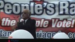 Compiled Footage of Speakers at a DC Anti-Marriage Equality Rally (Edited)